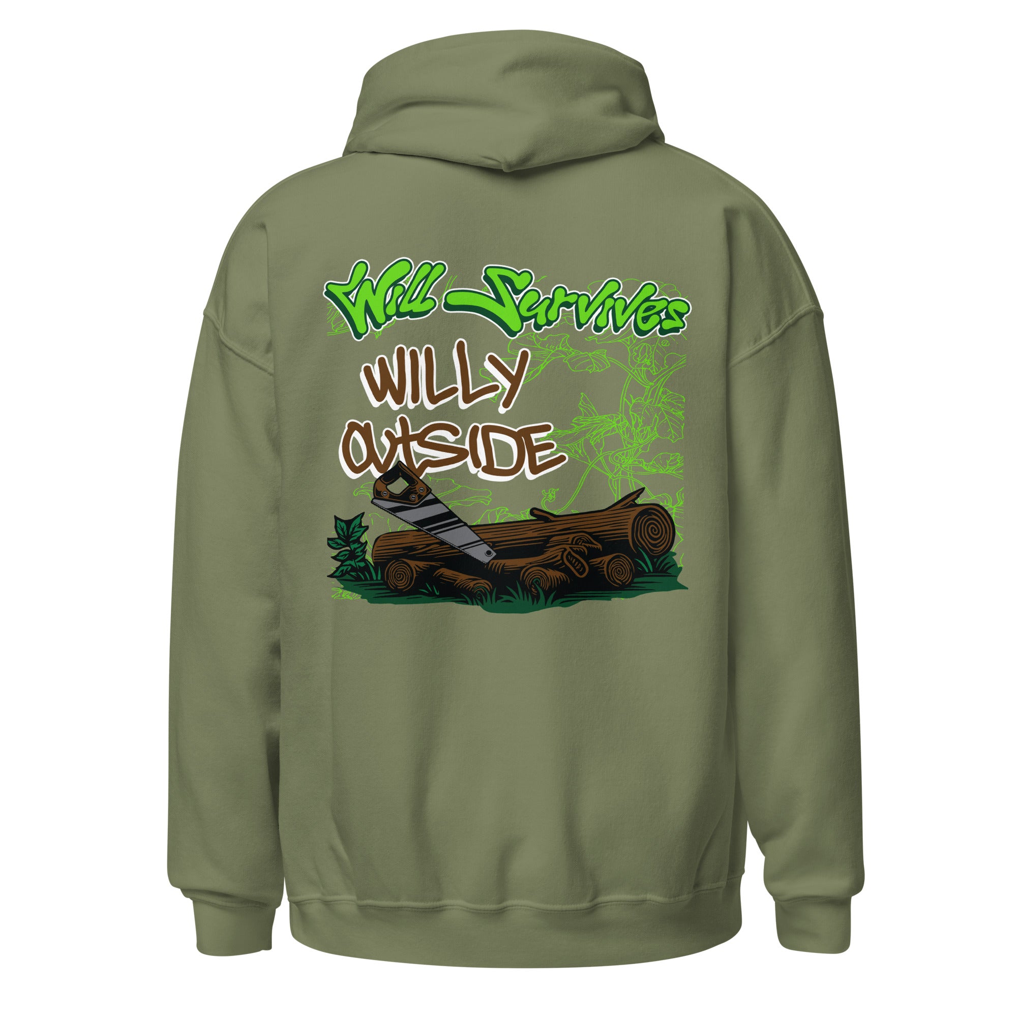 "WILLY OUTSIDE" hoodie
