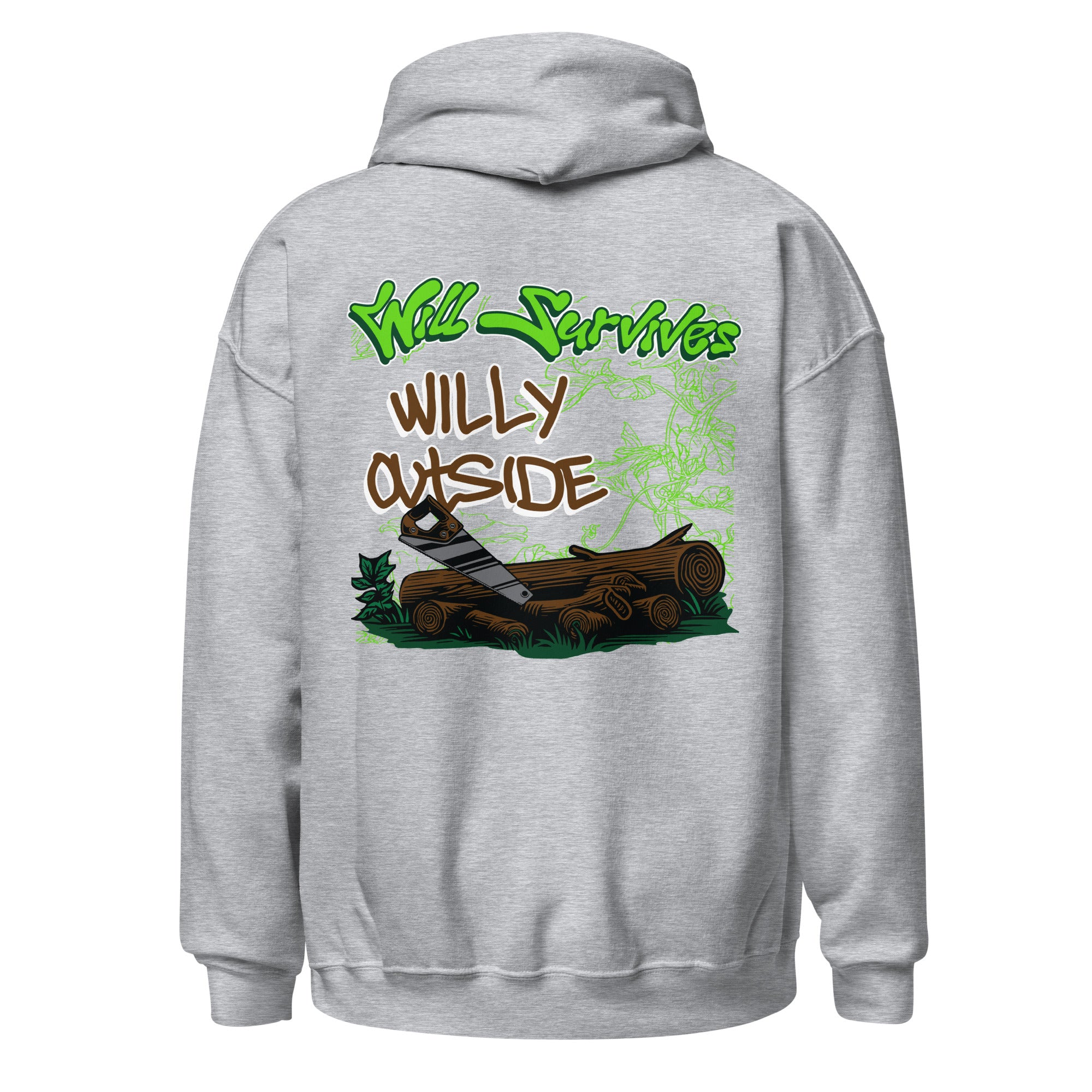 "WILLY OUTSIDE" hoodie